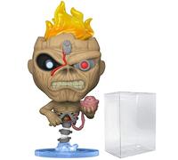 POP Iron [Maiden] Eddie - Seventh Son of Seventh Son Funko Vinyl Figure (Bundled with Compatible Box Protector Case), Multicolored, 3.75 inches