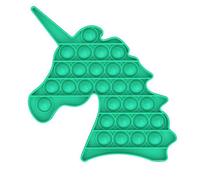 Pop It Fidget Unicorn A Loud Side And A Quiet Side To Pop - Green