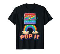 Pop It Rainbow Fidget Toy for Kids T-Shirt