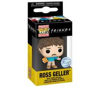 Funko Pop! Keychain: Friends - 80's Ross Geller Novelty Keyring - Collectable Mini Figure - Stocking Filler - Gift Idea - Official Merchandise - TV Fans - Backpack Decor