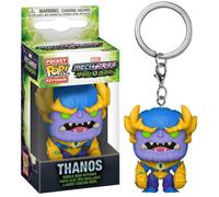 Funko POP! Keychain: Monster Hunters - Thanos - Marvel Comics Novelty Keyring - Collectable Mini Figure - Stocking Filler - Gift Idea - Official Merchandise - Comic Books Fans - Backpack Decor