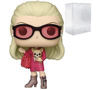 POP Legally Blonde - Elle Woods with Bruiser Funko Vinyl Figure (Bundled with Compatible Pop Box Protector Case), Multicolor, 3.75 inches