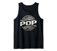 Pop Like a Grandpa Only Cooler Funny Grandpa Tank Top