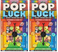 Pop Luck Gourmet Popcorn Dare Game (80g Shed) - The World’s First Popcorn Dare Game, Contains Weird & Wacky Flavour, Take your Taste Buds to Adventure of Good, Bad & Surprising (Pack of 2)