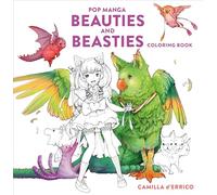 Pop Manga Beauties and Beasties Coloring Book