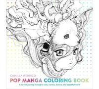 Pop Manga Coloring Book