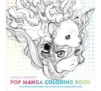 Pop Manga Coloring Book