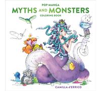 Pop Manga Myths and Monsters Coloring Book