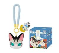 POP MART Baby Molly & Baby Tabby Series-Pinch Pendant Blind Box 1 Box Articulated Character Premium Design Gifts for Women Fan-Favorite Collectible Toy Art Toy Action Figure