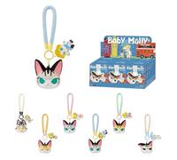 POP MART Baby Molly & Baby Tabby Series-Pinch Pendant Blind Box Whole Set Articulated Character Premium Design Gifts for Women Fan-Favorite Collectible Toy Art Toy Action Figure