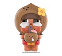 POP MART Crybaby Coconut Figure-Brown Articulated Character Premium Design Fan-Favorite Collectible Toy Art Toy Action Figure