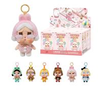 POP MART CRYBABY Crying Again Series-Plush Badge Figures Whole Set 6PC Blind Box Collectible Art Toy Chic Action Figure, Fan-Favorite Premium Design Gifts