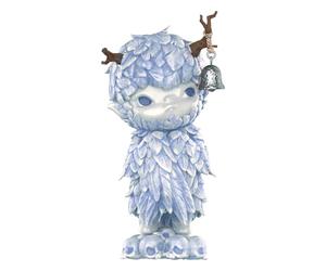 POP MART Hirono Ceramic Feather Figurine Premium Design Gifts for Women Fan-Favorite Collectible Chic Art Toy Action Figure