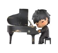 POP MART Hirono The Pianist Figure Articulated Character Premium Design Gifts for Women Fan-Favorite Collectible Toy Art Toy Action Figure