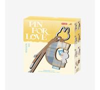 POP Mart Labubu The Monsters Pin for Love Series Letter Pendant (A-M) POP Mart Multicolor