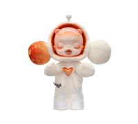 POP MART MEGA α SKULLPANDA 400% White Moon | Large Collectible Designer Figure | Premium Art Toy Display Statue | Character Collectible Model | Pack of 1