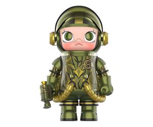 Pop Mart Mega Space Molly CLOT-Olive Alienegra 100% PPMT-2410-0228-760366268 F