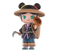 POP MART MOLLY Chinese Herbal-Ling Zhi Figure 1 PC Articulated Character Premium Design Gifts for Women Fan-Favorite Collectible Toy Art Toy Action Figure