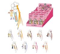 POP MART Peach Riot Rush Hour Series Pendant Whole Set Blind Box 9PC Collectible Art Keychain Figure, Fan-Favorite Premium Design Gifts for Birthday Holiday
