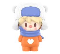 Pop Mart Pop Bean Fluffy and Cozy Figure 'Sweet Bean Snug Aviator Hat' PPMT-2511-0050-1011186399 F