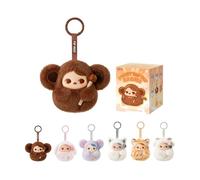 POP MART PUCKY Tap Tap Babies Series-Vinyl Plush Pendant Blind Box Figures, Collectible Toys Home Decorations, Holiday Birthday Gifts for Girls and Boys, Single Box