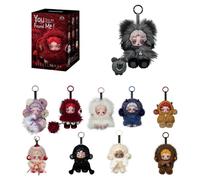 POP MART SKULLPANDA You Found Me! Series Plush Pendant 1 Piece Blind Box Plush Random Popmart Skapan Skull Panda Figure Gift