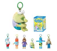 POP MART Spongebob - Bikini Bottom Buddies - Whimsical Plush Blind Box, Blind Box Figures, Random Design Action Figures Collectible Toys Home Decorations, Single Box