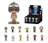 POP MART Star Wars Bobblehead Series Figures Whole Set Articulated Character Premium Design Gifts for Women Fan-Favorite Collectible Art Toy