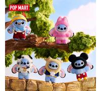 POP MART Stitch Adventure Series Vinyl Plush Pendant 1PC/9PCS POP MART Blind Box Action Figure Cute Blindbox Popmart Figures 9PCS Whole Set