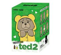 Pop Mart Ted2 Teddy Bear Action Plush Pendant Sealed Case (1 Blind Box) PPMT-2503-0035-825285743 F