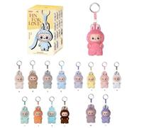 POP MART THE MONSTER PIN FOR LOVE Series Plush Pendant (A-M) Popmart Mini Labubu Rabubu 4.0 Love Mini Love Keychain Online Plush Toy Love Body Gift Present