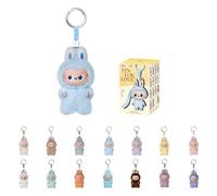 POP MART The Monster PIN for Love Series - Vinyl Plush Pendant Blind Box (A-M), Labubu Collectible Toys, Holiday Birthday Gifts for Girls and Boys, Single Box