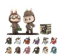 pop mart The Monsters × Kow Yokoyama Ma.k. Series 1PC Exclusive Character Action Figure Box Toy Popular Collectible Art Toy Cute Figure Creative Gift, for Christmas Birthday Party Holiday