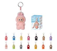 POP MART The Monsters Pin for Love Series-Vinyl Plush Blind Box (N-Z), Labubu Collectible Toys, Holiday Birthday Gifts for Girls and Boys, Single Box