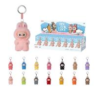 POP MART THE MONSTERS Pin for Love Series-Vinyl Plush Blind Box (N-Z), Labubu Collectible Toys, Holiday Birthday Gifts for Girls and Boys, Whole Set