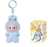 POP MART THE MONSTER PIN FOR LOVE Series Plush Pendant (A-M) Popmart Mini Labubu Rabubu 4.0 Love Mini Love Keychain Online Plush Toy Love Body Gift Present