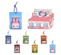 POP MART THE MONSTERS Wacky Mart Series-Squishy Charm Blind Box,Full Set | Premium Collectible Articulated Character Toy Figure, Bag Charms Keychain, Home Decor,Fan Favorite Gift for Women Men