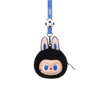 POP MART THE MONSTERS x FIFA Series Vinyl Plush Pendant, Labubu Football Bag Charm Keychain, Cute Plush Toy Gift for Girls Women Football Fans, Pack of 1