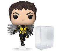 POP Marvel: Ant-Man and The Wasp: Quantumania - Wasp Limited Edition Chase Funko Vinyl Figure (Bundled with Compatible Box Protector Case), Multicolor, 3.75 inches