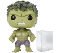 POP Marvel: Avengers 2 Age of Ultron - Hulk Funko Pop! Vinyl Figure (Bundled with Compatible Pop Box Protector Case) Multicolored 3.75 inches