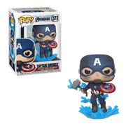 Funko 45137 POP Marvel: Endgame- Captain America w/BrokenShield