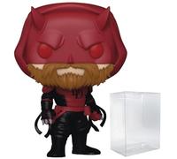 POP Marvel: Daredevil - King Daredevil (PX Previews Exclusive) Funko Vinyl Figure (Bundled with Compatible Box Protector Case), Multicolor, 3.75 inches