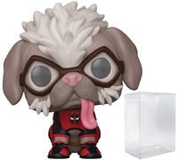 POP Marvel: Deadpool & Wolverine Movie - Dogpool Funko Vinyl Figure (Bundled with Compatible Box Protector Case), Multicolor, 3.75 inches