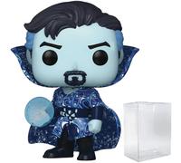 POP Marvel: Doctor Strange Multiverse of Madness - Dr. Strange Limited Edition Chase Funko Vinyl Figure (Bundled with Compatible Box Protector Case), Multicolor, 3.75 inches