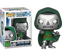 Pop Marvel: Dr. Doom Fantastic Four 4 Doctor Doom Vinyl Figure (Bundled with Ecotek Pop Protector to Protect Display Box)