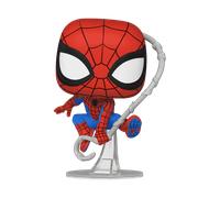 Funko Pop! Marvel: Friendly Neighborhood Spider-Man - Doctor Strange - Spider-Man - (Final Suit) - Animated Spiderman TV - Collectable Vinyl Figure - Gift Idea - Official Merchandise - Cartoons Fans