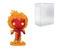 POP! Marvel - The Fantastic Four: First Steps - Human Torch #1517 Bundled with Compatible Box Protector Case