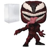 POP Marvel: Venom 2 Let There Be Carnage - Carnage [Cletus Kasady] Funko Pop! Vinyl Figure (Bundled with Compatible Pop Box Protector Case), 3.75 inches