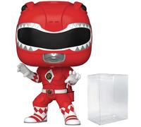 POP! Movies: Power Rangers: The Movie - Red Ranger #1779 Bundled with Compatible Box Protector Case