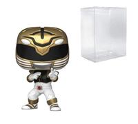 POP! Movies: Power Rangers: The Movie - White Ranger #1780 Bundled with Compatible Box Protector Case